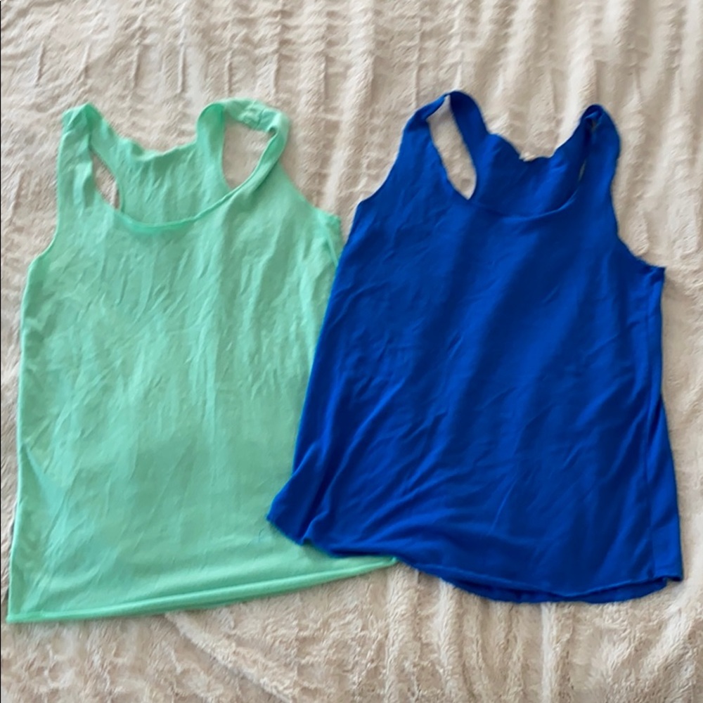 2pk of thin razor back tank tops